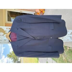 Men's Classic Austin Reed Black Taylored Suit - Sz 50r